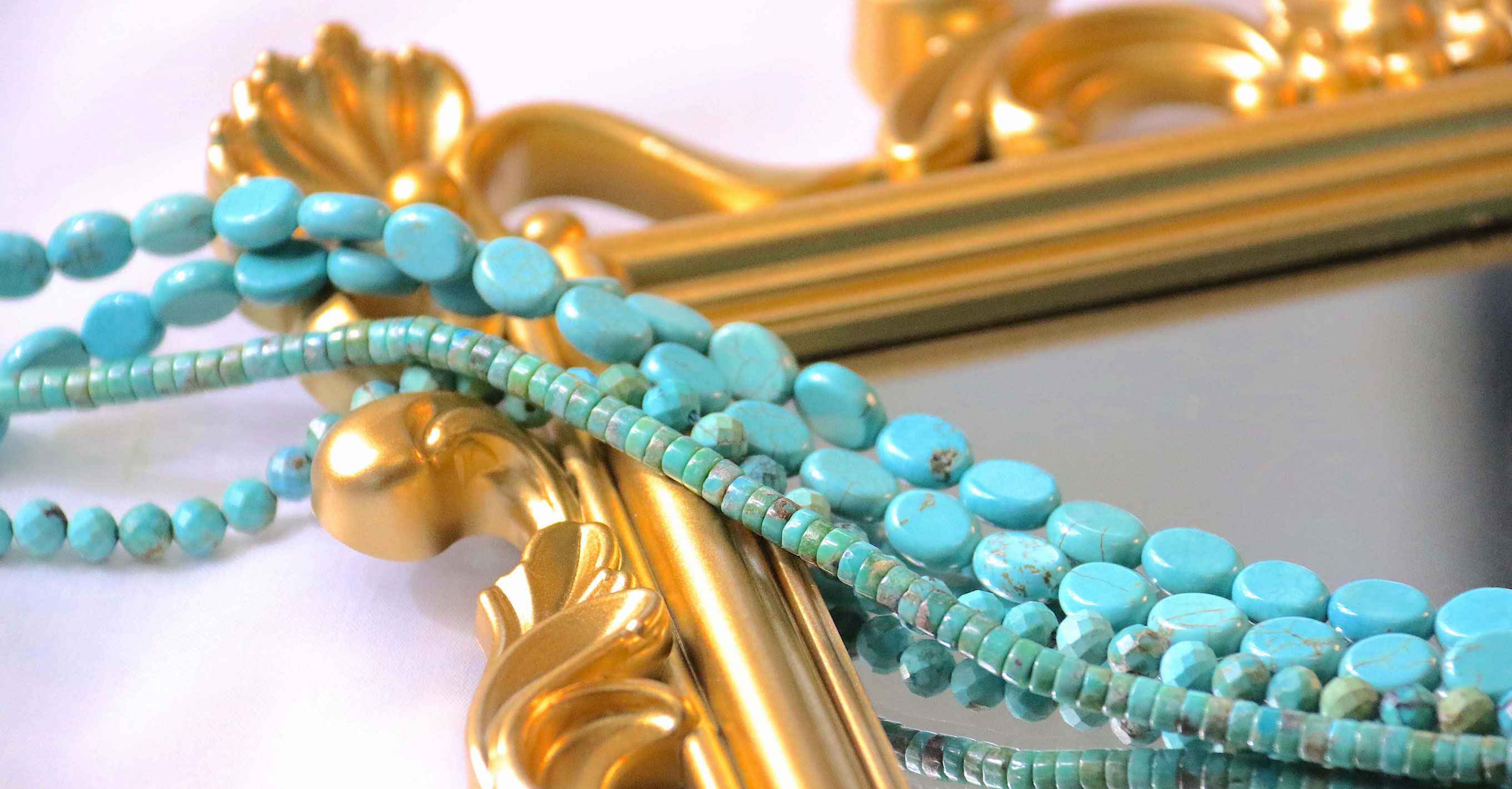 Perles de turquoise